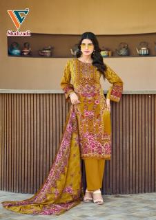 Vandana shahzadi vol-9 work dress material wholesale in hyderabad telangana india